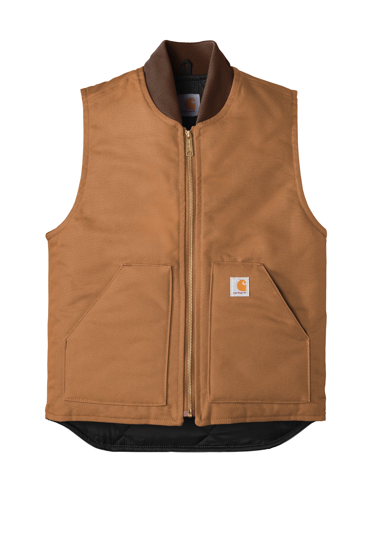 Carhartt ® RELAXED FIT FIRM DUCK INSULATED RIB COLLAR VEST