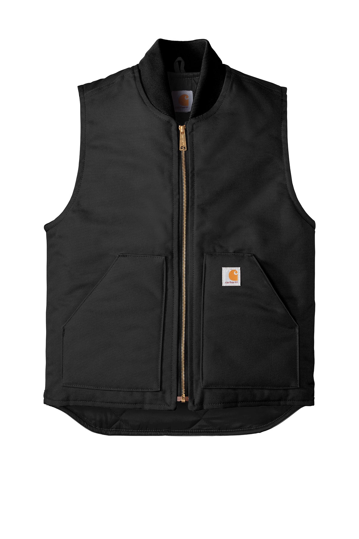 Carhartt ® RELAXED FIT FIRM DUCK INSULATED RIB COLLAR VEST – City of